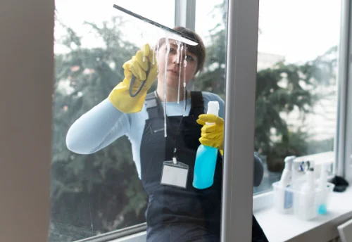Nettoyage de vitres intérieures et extérieures à Escoubès